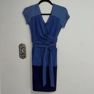 BCBG color block dress maxazria 4 or small